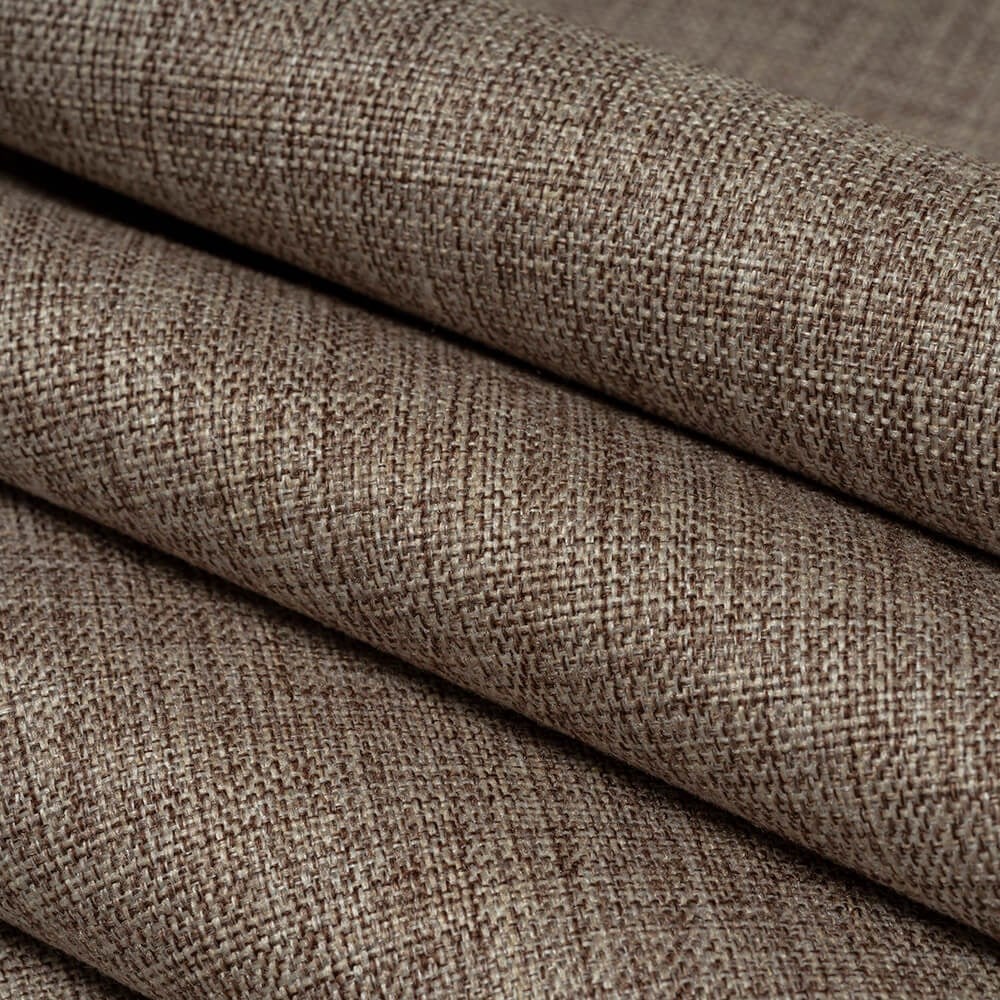 Kahve Ekru Keten Dokulu Runner 40x140 -4545-