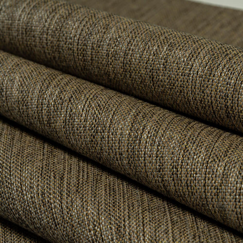 Sarı Siyah Keten Dokulu Runner 40x140 -5939-