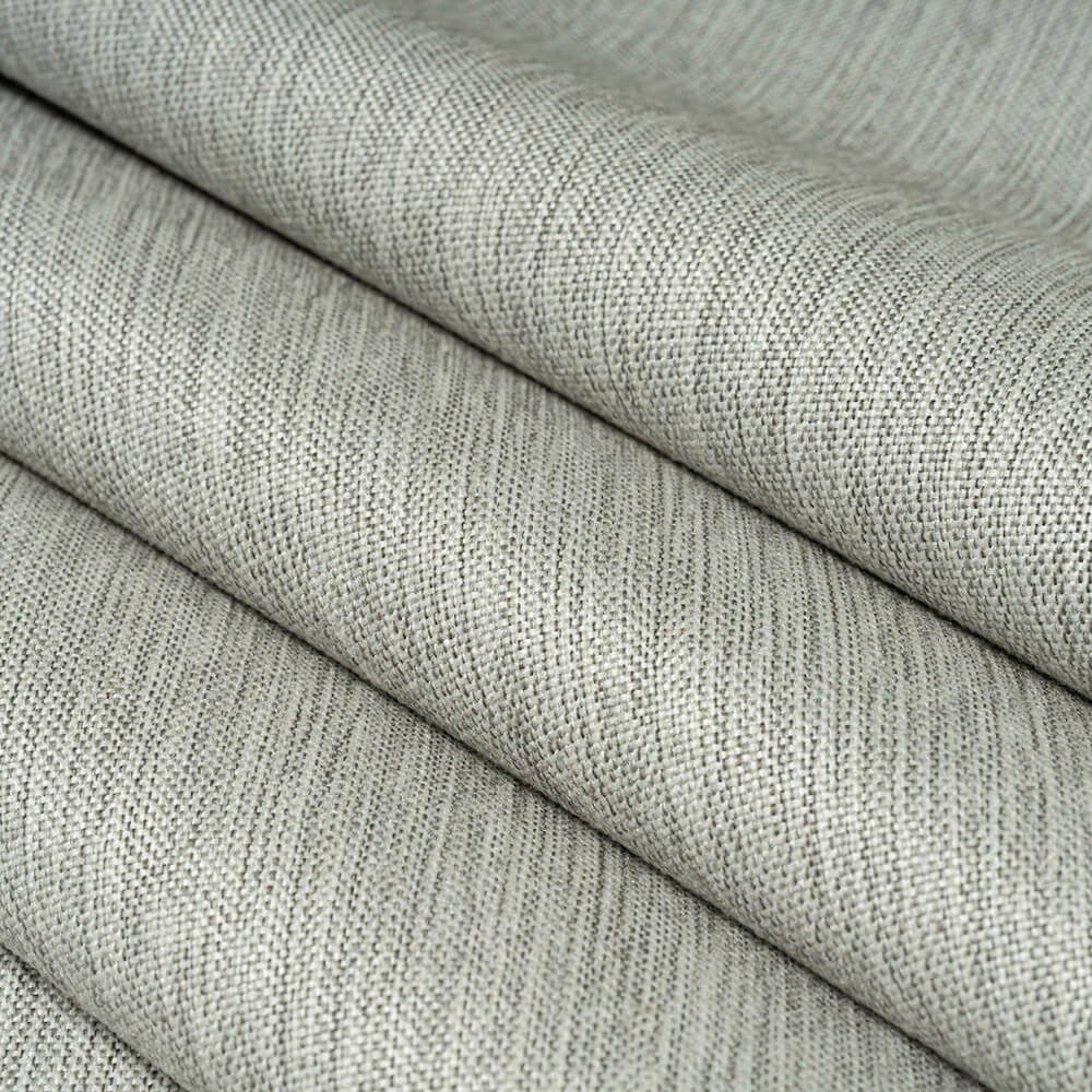 Gri Keten Dokulu Runner 40x140 -8080-