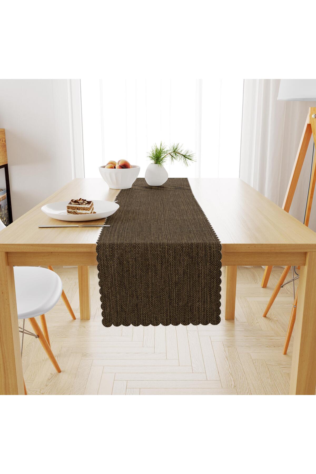 Hardal Keten Dokulu Runner 40x140 -5239-